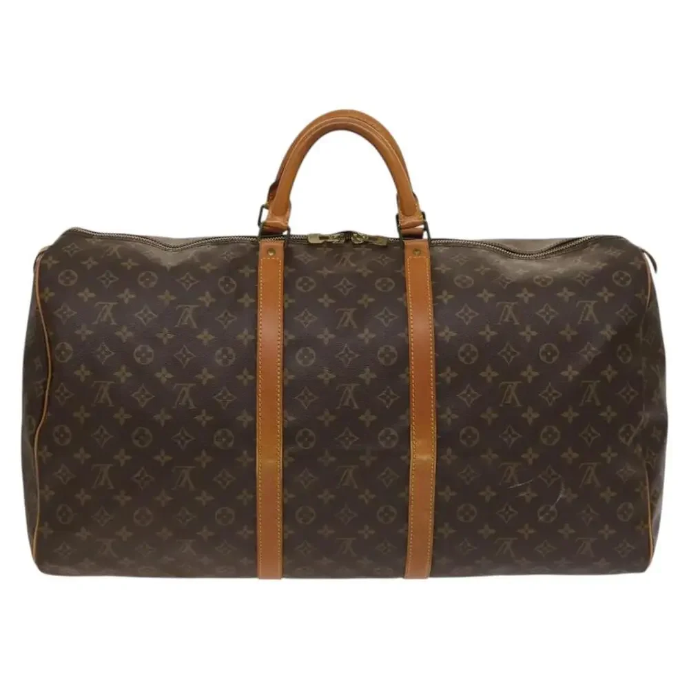 LOUIS VUITTON Monogram Keepall 60 Boston Bag M41422